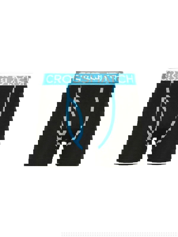 Crosshatch Trioglow Boxers 3pk Black
