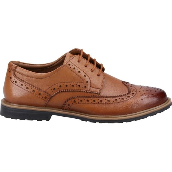 Hush Puppies Verity Brogue Women's Shoes in Tan