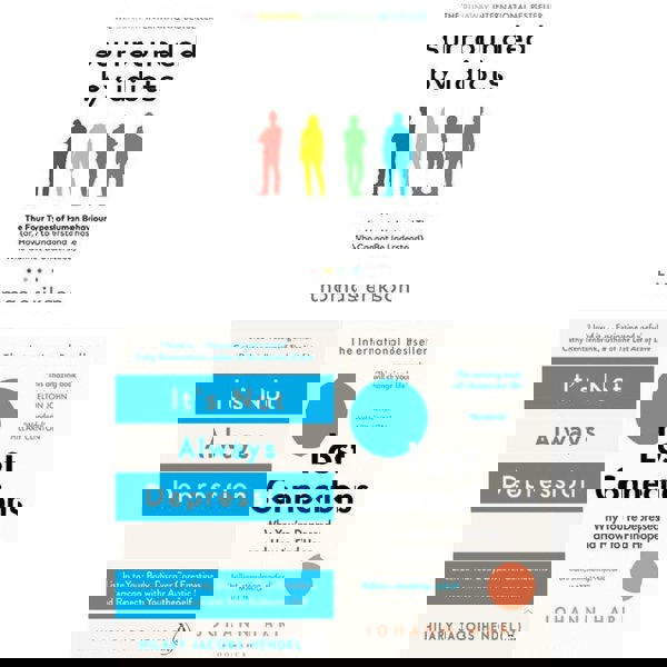 Lost Connections, It's Not Always Depression, Surrounded by Idiots 3 Book Set