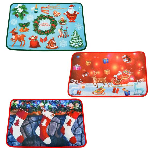 38.5 x 59cm Christmas Doormat with Soft Non-Slip Backing for Indoor and Outdoor Entrances image 5