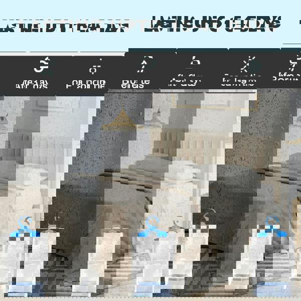 MANTRARAJ Pack Of 12 Hanging Interior Wardrobe Dehumidifier Ideal To Stop Damp, Mould Mildew