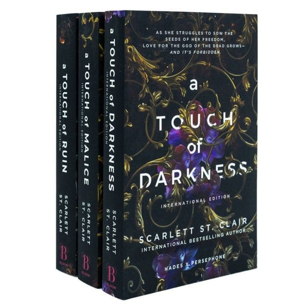 Hades X Persephone 3 Book Set By Scarlett St. Clair (A Touch of Darkness, A Touch of Ruin & A Touch of Malice)