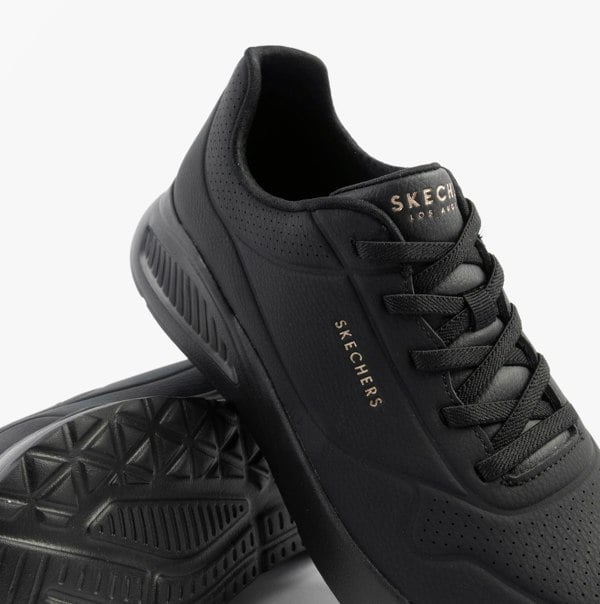 Skechers UNO LITE - LITE WORK Womens Trainers Black