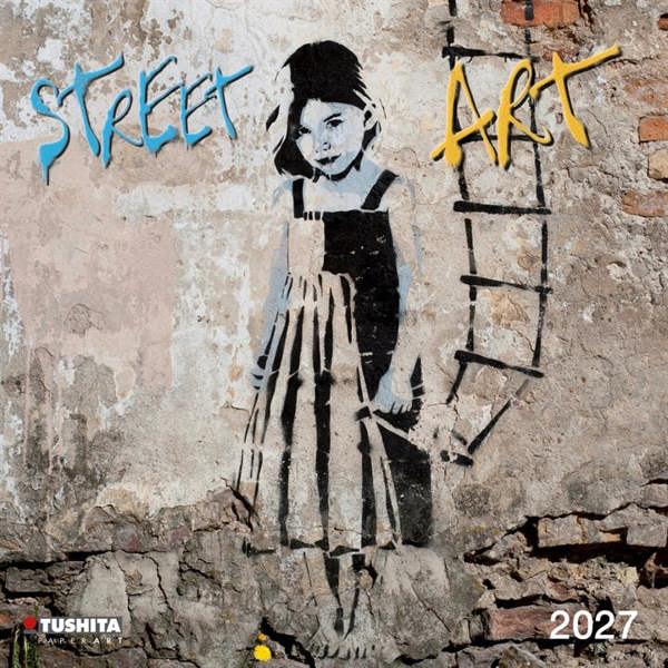 Street Art Calendar 2027, Wall Calendars, Month To View, Art, Gift