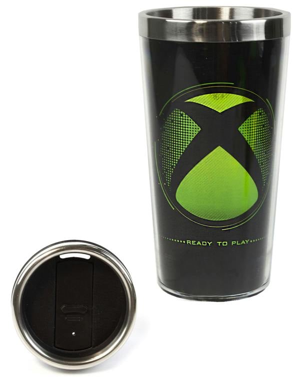 Xbox Mens Green Logo Travel Mug (One Size)