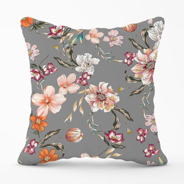 Warren Reed Peony, Lily, Tulip, Daisy Colorful  Cushions