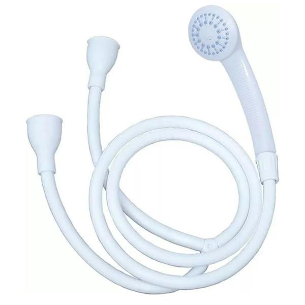 Havendro Double Tap Bath Shower Mixer with Handheld Spray Head Hose for Home & Pet Use