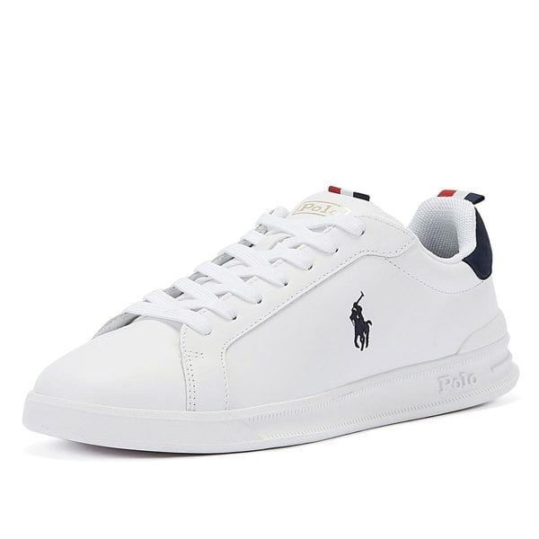 Ralph Lauren - 809860883003 Mens HRT CT II Sneakers Low White/Navy