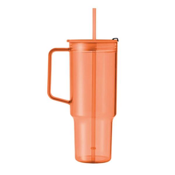 MidOcean Mugora RPET 1200ml Tumbler - Transparent Orange - 