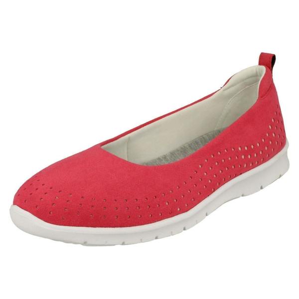 Clarks Ladies Cloud Steppers By Clarks Flat Shoes Step Allena Sea