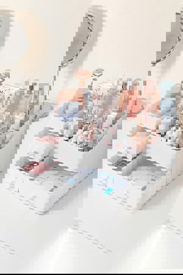 Living and Home Large Makeup Organizer Storage with Drawers