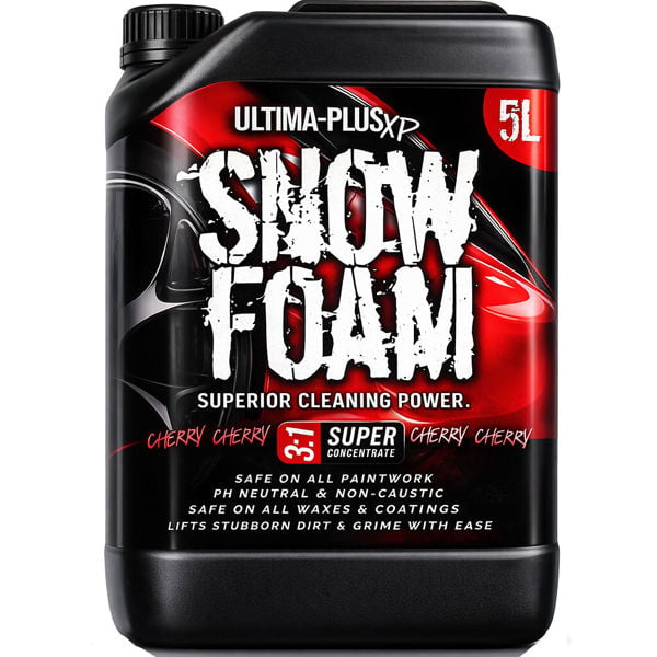 Ultima Plus XP Ultima-Plus XP Snow Foam Car Shampoo pH Neutral Wash - Super Thick Foam Pre-Wash - Orange Fragrance 5L