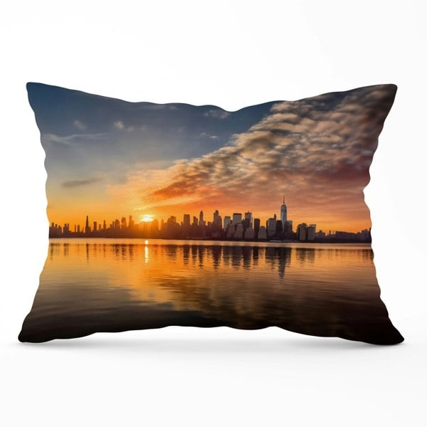 Warren Reed New York At Sunrise Cushions