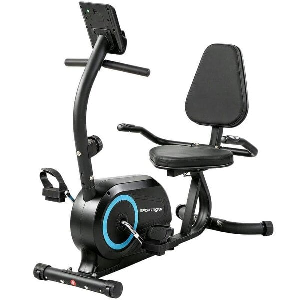 Bobobiy Recumbent Exercise Bike for Home, Stationary Bike with Bluetooth, App Connectivity, Quiet 8-Level Magnetic Resistance