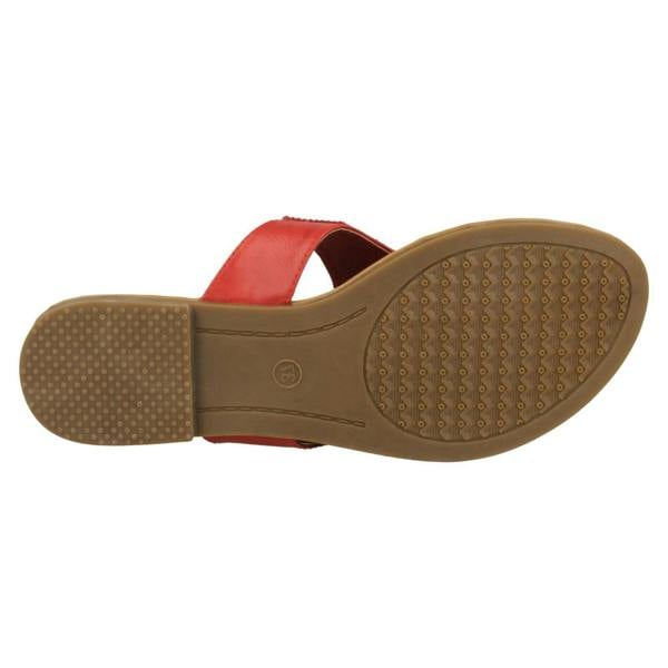 Savannah Ladies Savannah Flat Diamante Toe Post Sandals