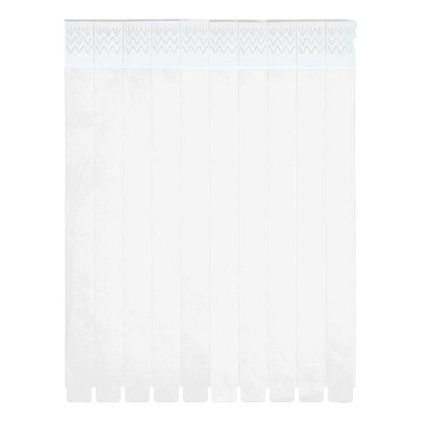MidOcean Tyvek Wristband (Pack of 10) - White - 