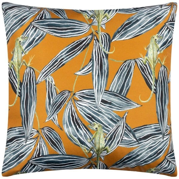 Wylder Ebon Wilds Zuri Printed Outdoor Cushion Cover - Saffron