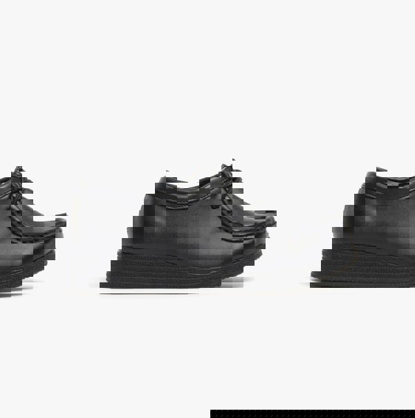 Route 21 JACE JR Boys Lace-Up School Shoes Black