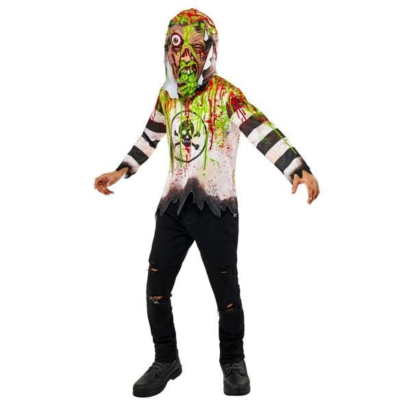 Bristol Novelty Childrens/Kids Toxic Costume - White/Black