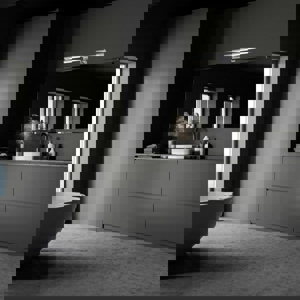 Milagro Shine Chrome LED 12W Wall Lamp Stylish Polished Chrome Light With IP44 Rating Perfect For Mounting Above A Bathroom Mirror