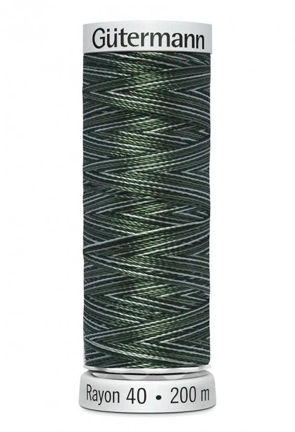 Gutermann No 40 Sulky Rayon Embroidery Thread 200m Rayon Thread Suitable For Embroidery