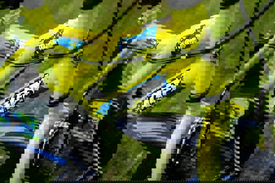 Huffy Pro Thunder 12" Kids Training Bicycle - Yellow/Blue