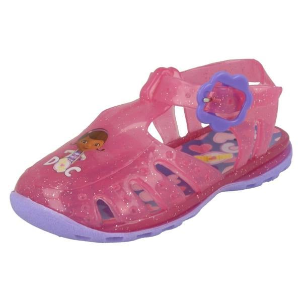 Disney Girls Disney Doc McStuffins Jelly Sandal Woodcroft