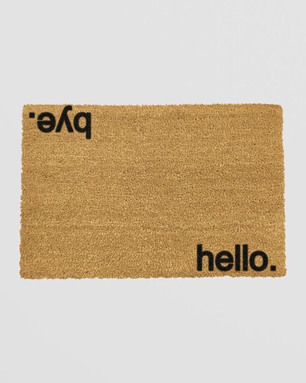 Hello, Bye Doormat