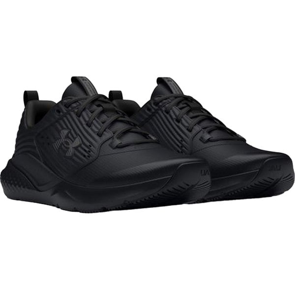 Under Armour Unisex Adult Charged Commit TR4 Trainers - Black/Black