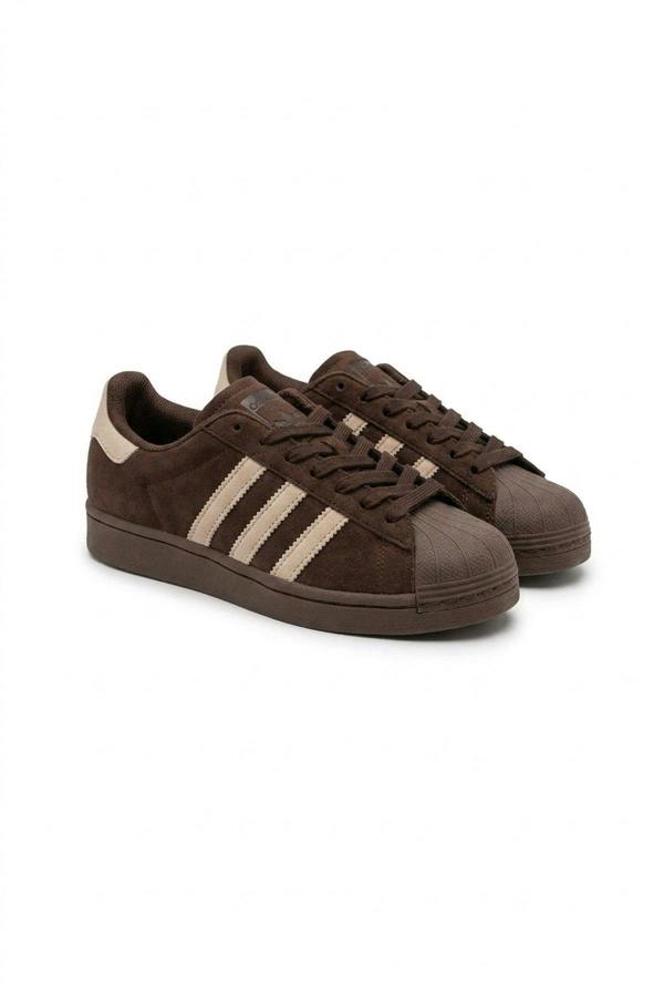 ikrush Maud Faux Suede Stripe Trainers