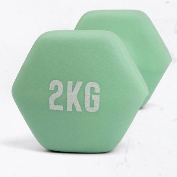 Myga Hex Dumbbell Pairs: 1kg to 10kg