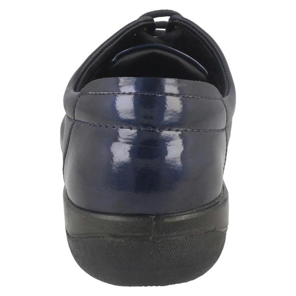 Padders Ladies Padders Lace Up Everyday Flats Galaxy 2