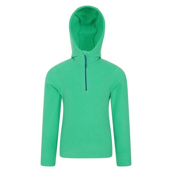 Mountain Warehouse Kids Camber II Fleece Hoodie - Dark Green
