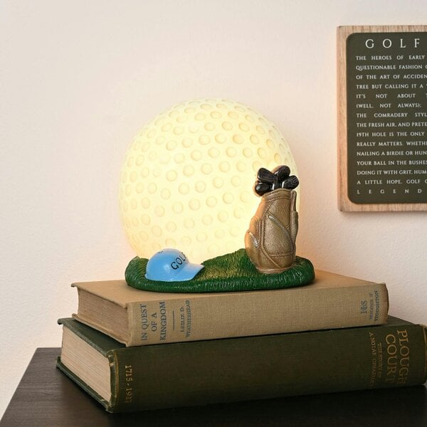 Harvey Makin Hobbies By Harvey Golf Ball Shaped USB Table Lamp