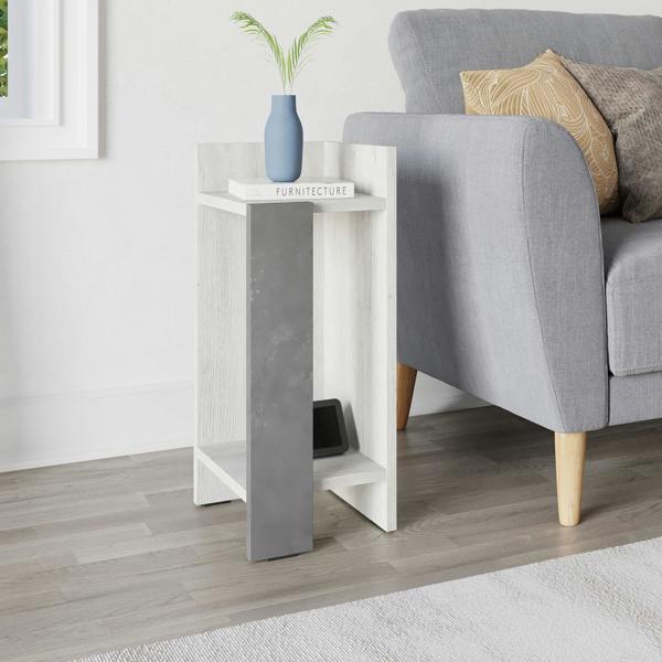 Decortie Elos Modern Narrow Bedside Table Right Module 25x25x60cm