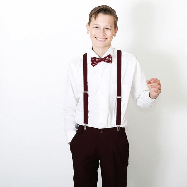 Young lad smiling for camera 