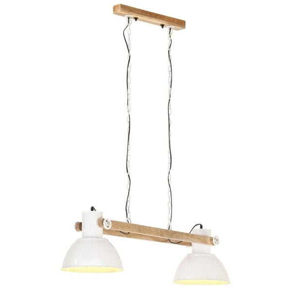 Berkfield Industrial Hanging Lamp 25 W White 109 cm E27