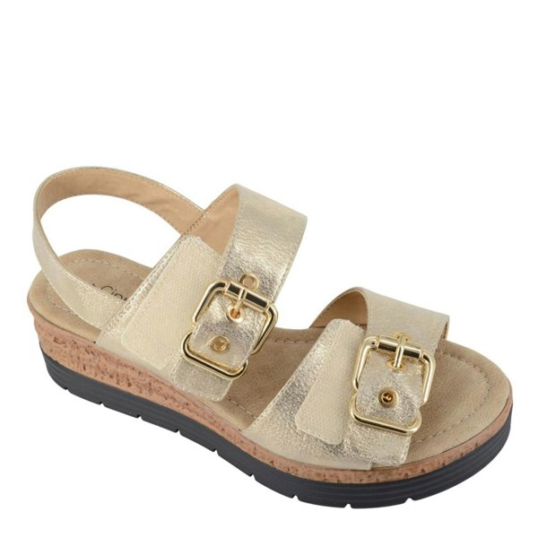Cipriata Milia Twin Buckle Touch Fastening Sandals