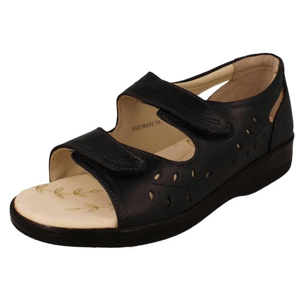 Padders Ladies Padders Peep Toe Sandals - Heatwave
