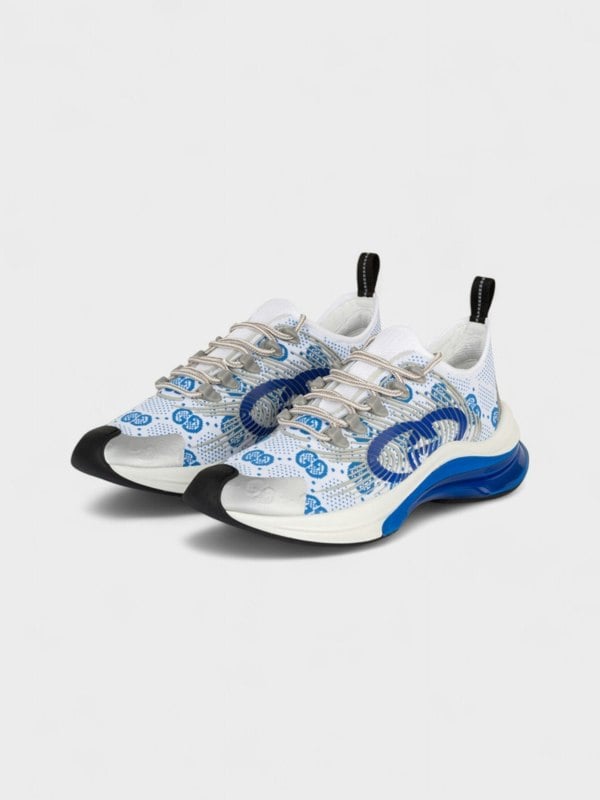 Gucci Run Sneakers Blue White - Supplied FashionGucci