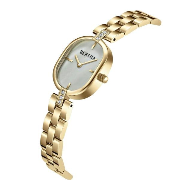 Bertha Lana Bracelet Watch - Gold/White - BTHBS1502