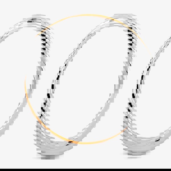 Rosa Lea Pave Cross-Over Double Ring BJ-R2686CRG