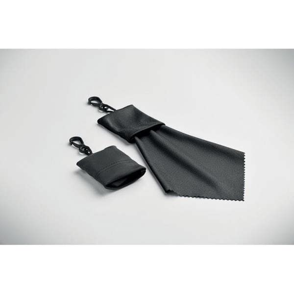 MidOcean Clear RPET Cleaning Cloth - Black - 