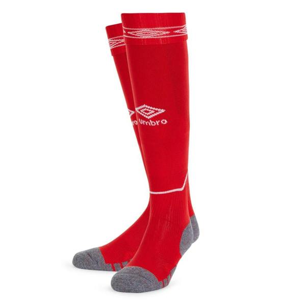 Umbro Diamond Football Socks - Vermillion/White - 