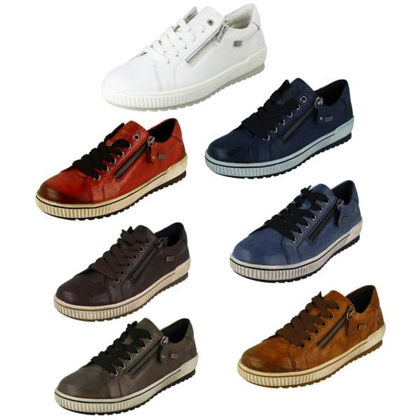 Remonte Ladies Remonte Casual Shoes With Side Zip And Remonte Tex D0700