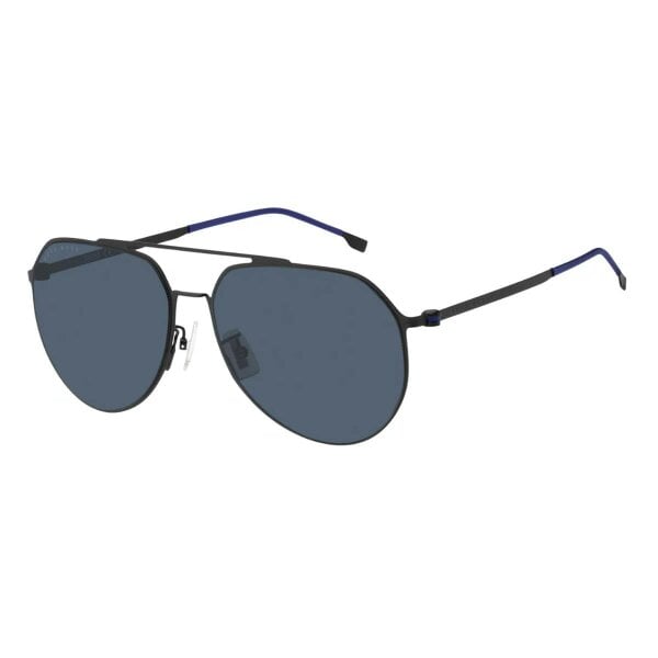 Hugo Boss Mens Navigator Sunglasses - Matt Black - One Size - 100% Mixed