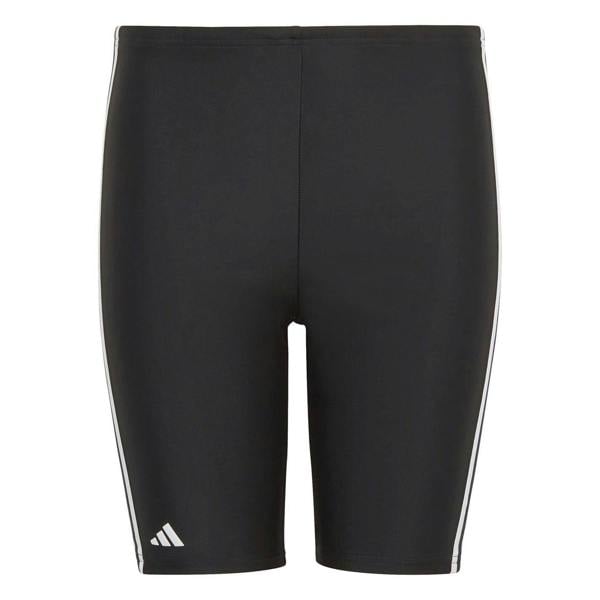Adidas Boys 3 Stripes Jammer Shorts - Black/White - 