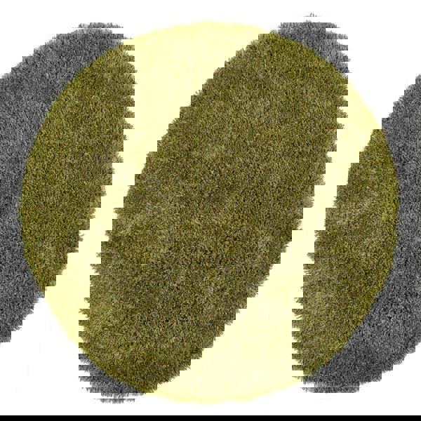 Chicago Olive Green Shaggy Rug | Luxurious Comfort |The Rugs