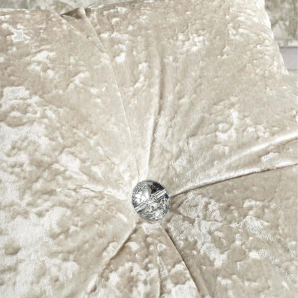 Catherine Lansfield Crushed Velvet Filled Cushion