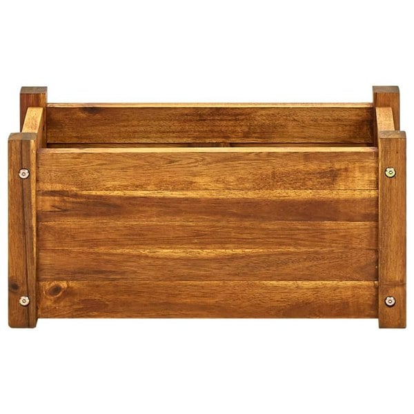 Berkfield Garden Raised Bed Acacia Wood 50x25x25 cm